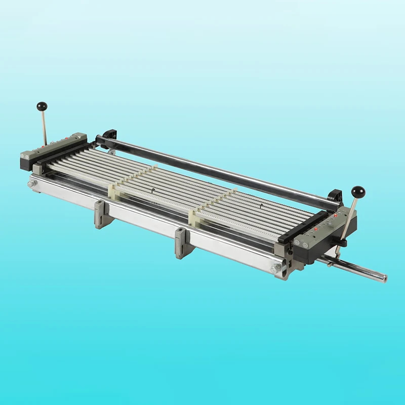 Vad är varpstoppsramen för griparhandduksvävstolar?